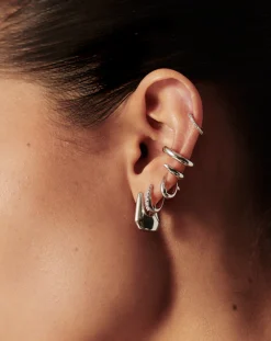 Lucy Williams Arco Small Hoop Earrings