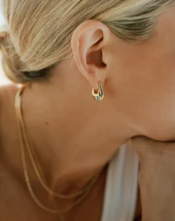 Lucy Williams Arco Small Hoop Earrings
