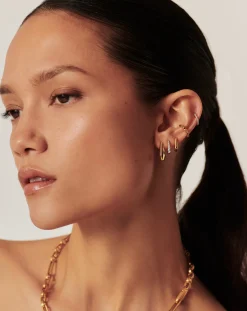 Lucy Williams Arco Small Hoop Earrings