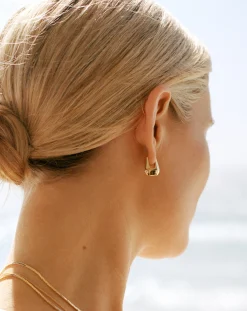 Lucy Williams Arco Small Hoop Earrings