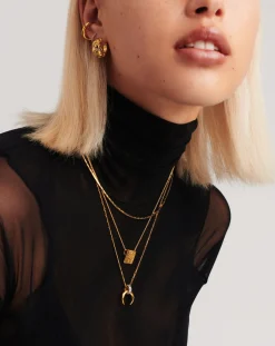 Lucy Williams Byzantine Square Coin Pendant Necklace