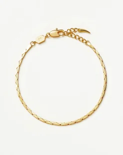 Lucy Williams Cobra Snake Chain Bracelet