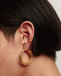 Lucy Williams Entwine Hoop Earrings