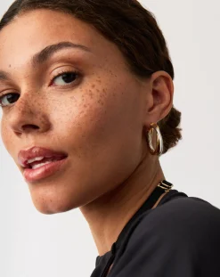 Lucy Williams Entwine Large Hoop Earrings