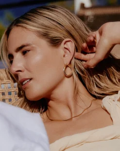 Lucy Williams Entwine Large Hoop Earrings