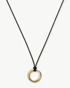 Lucy Williams Entwine Pendant Cord Necklace