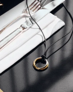 Lucy Williams Entwine Pendant Cord Necklace