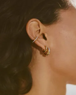 Lucy Williams Entwine Small Hoop Earrings