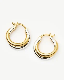 Lucy Williams Entwine Small Hoop Earrings