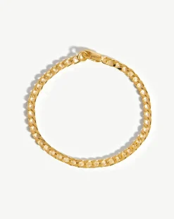 Lucy Williams Flat Curb Chain Bracelet