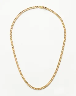 Lucy Williams Flat Curb Chain Necklace
