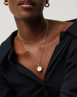 Lucy Williams Fortuna Arc Coin Necklace