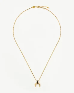 Lucy Williams Gemstone Horn Necklace