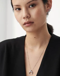 Lucy Williams Large Horn Pendant Necklace