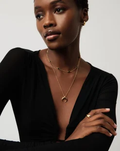 Lucy Williams Large Horn Pendant Necklace