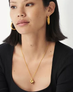 Lucy Williams Large Ridge Cross Necklace