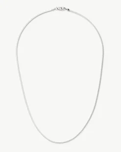 Lucy Williams Medium Square Snake Chain Necklace