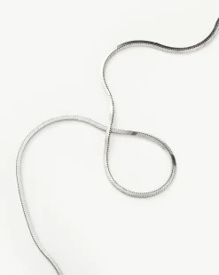Lucy Williams Medium Square Snake Chain Necklace