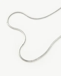 Lucy Williams Medium Square Snake Chain Necklace
