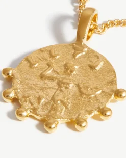 Lucy Williams Mini Beaded Coin Necklace