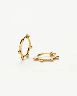 Lucy Williams Orb Mini Hoop Earrings