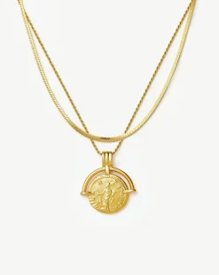 Lucy Williams Roman Arc & Snake Necklace Set