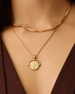 Lucy Williams Roman Arc & Snake Necklace Set
