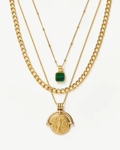 Lucy Williams Roman Coin Necklace Set