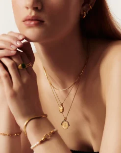 Lucy Williams Roman Coin Locket Necklace