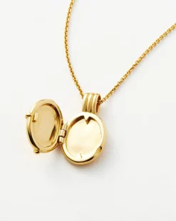 Lucy Williams Roman Coin Locket Necklace
