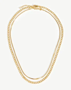 Lucy Williams Snake Chain Necklace Set