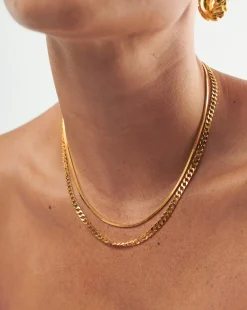 Lucy Williams Snake Chain Necklace Set