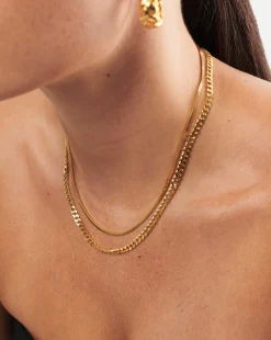 Lucy Williams Snake Chain Necklace Set
