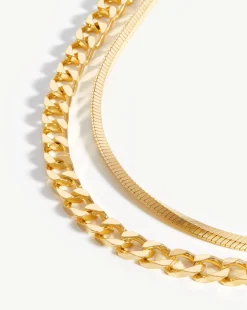Lucy Williams Snake Chain Necklace Set