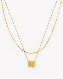Lucy Williams Square Coin Necklace Set