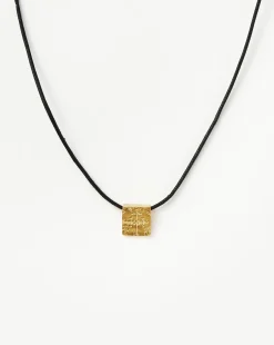 Lucy Williams Square Coin Cord Necklace