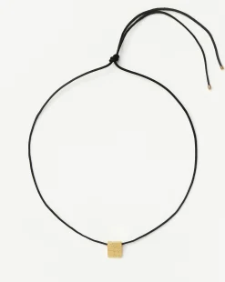 Lucy Williams Square Coin Cord Necklace