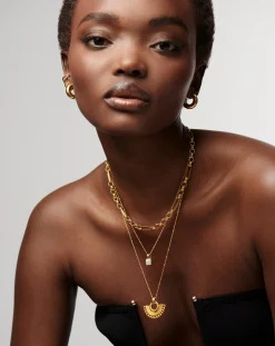 Lucy Williams Square Mother of Pearl Necklace