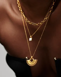 Lucy Williams Square Mother of Pearl Necklace