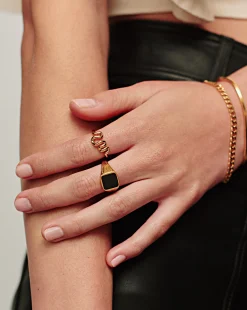 Lucy Williams Square Signet Ring