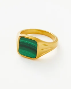 Lucy Williams Square Signet Ring