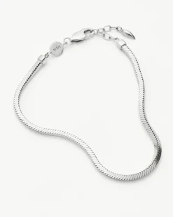 Lucy Williams Square Snake Chain Bracelet