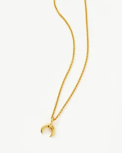 Lucy Williams Tiny Horn Necklace