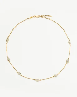 Magma Gemstone Charm Choker