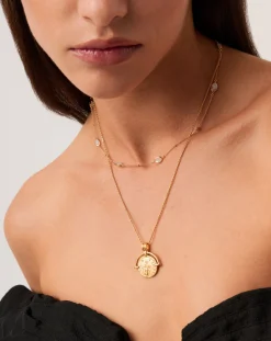 Magma Gemstone Charm Choker