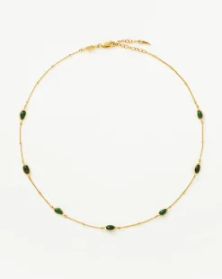 Magma Gemstone Charm Choker