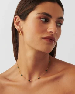 Magma Gemstone Charm Choker