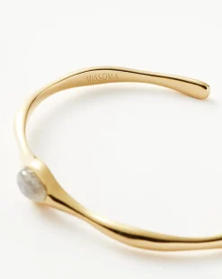 Magma Gemstone Cuff Bracelet