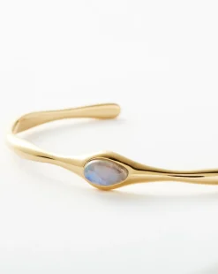 Magma Gemstone Cuff Bracelet
