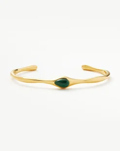Magma Gemstone Cuff Bracelet